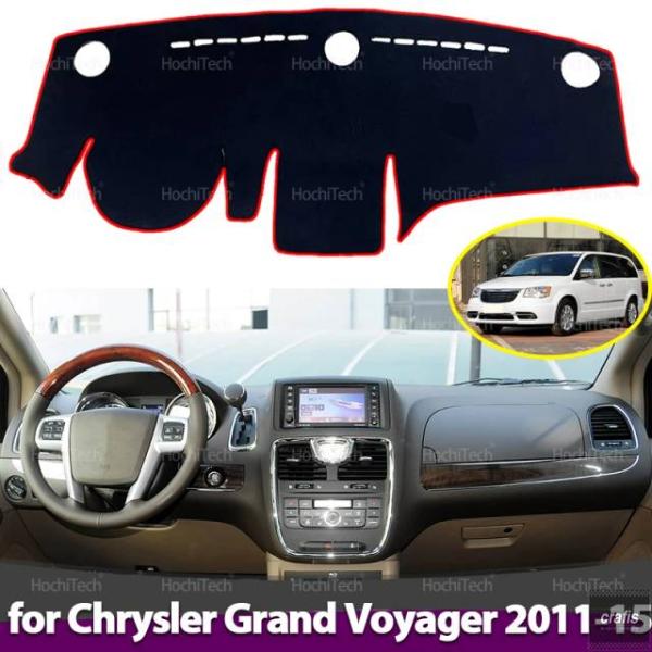 並行輸入品 クライスラー グランドボイジャー 2011-2015 LHD RHD ダッシュボードカバー ダッシュボード マット カーペットパッド シェード ケー