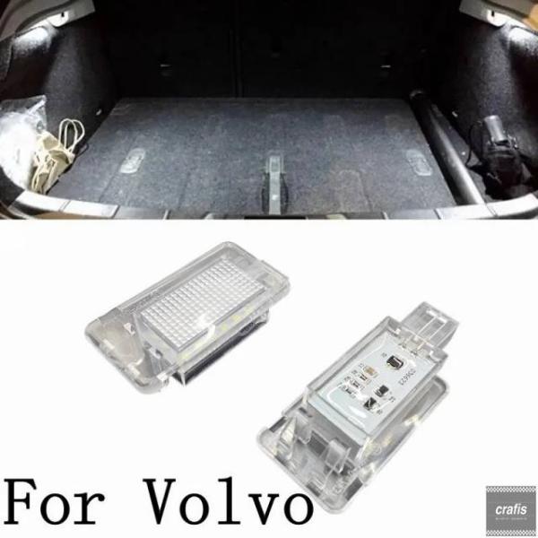 並行輸入品 ボルボ S60 XC90 V70 V50 S40 S80 C30 XC70 C70 車内ライト用 LED トランクランプ 2個セット 3075444