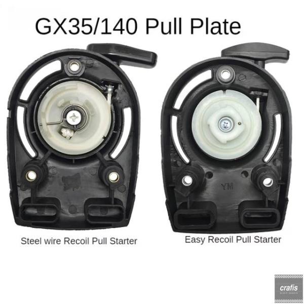 並行輸入品 4 ストローク草刈機 エンジン 用リコイルプルスターター GX35 140 リコイルプルスターター トリマー 草刈機 パーツ 部品