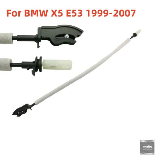 並行輸入品 BMW X5 E53 用フロント ドアインナー ハンドル ラッチボーデン ケーブル ロックプル カー 51218403057 8403057 パーツ