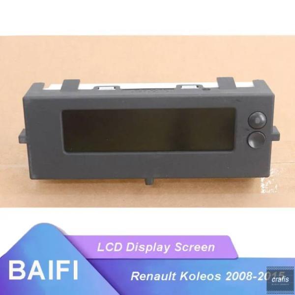 並行輸入品 ルノー コレオス 2008-2015 用 LCD ディスプレイ スクリーン CD 時計 ダッシュボード ラジオ 28091JY20A パーツ 部品