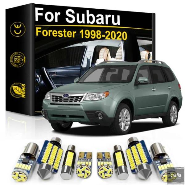 並行輸入品 スバル フォレスター SJ SH SG SF 2012 2013 2018 2019 2020 用車内 LED ライト アクセサリー Canbus 