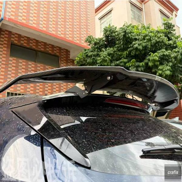 並行輸入品 マツダ CX-30 CX-50 CX4 CX5 2020-2023 用 ABS ブラック ハッチバック リア ルーフ スポイラー ラゲッジ コンパー
