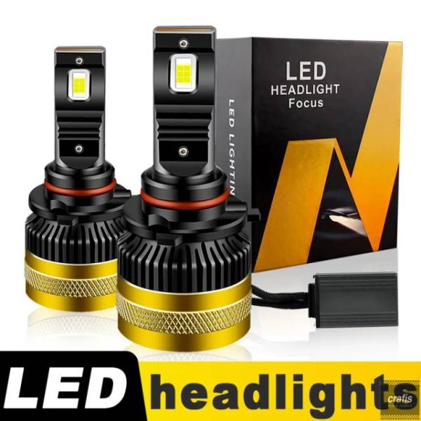 並行輸入品 レクサス CANbus LED ヘッドライト バルブ 80W ハイ ロービーム GS 350 400 430 460 2006-2011 2個 90