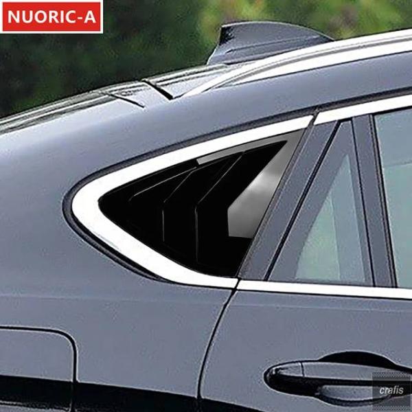 並行輸入品 BMW X6 F16 2015-2019 用リア三角シャッターパネル装飾カバートリムエクステリア アクセサリー パーツ 部品