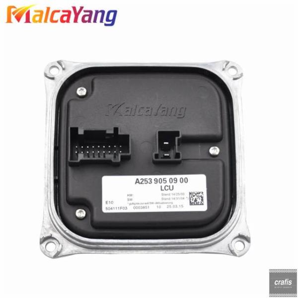並行輸入品 メルセデスベンツ GLC W253 X253 2015-2019 LED ヘッドライト ランプ制御ユニット電圧レギュレーター モジュール SLK R