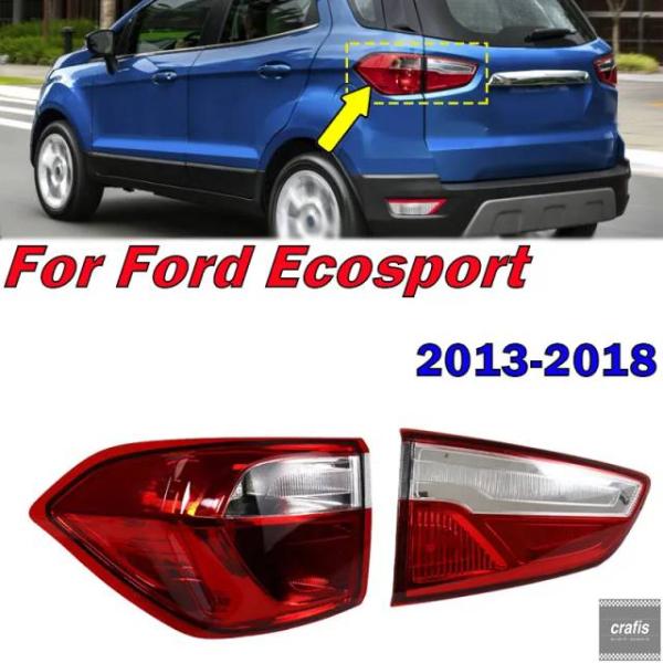 並行輸入品 フォード エコスポーツ 2013 - 16 2017 2018 用 車用 テールライト ハザード ブレーキ バンパー フォグランプ リアテールライト