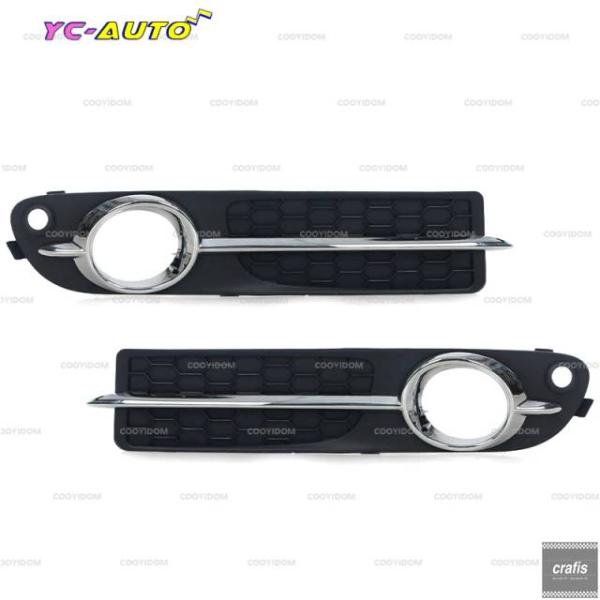 並行輸入品 ボルボ S80 V70 2007-2013 フロント バンパー 左右 フォグランプフレームカバー トリム カーアクセサリー 30790919 307