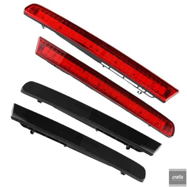 並行輸入品 フォード エクスプローラー 2011 - 2014 2015 赤色 LED リアバンパー リフレクター ブレーキライト 左右セット BB5Z15A4
