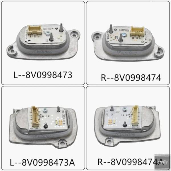 並行輸入品 アウディ A3 S3 RS3 スポーツバック 2017-2021 用 LED DRL キセノン ヘッドライト モジュール光源 B10 8V09984