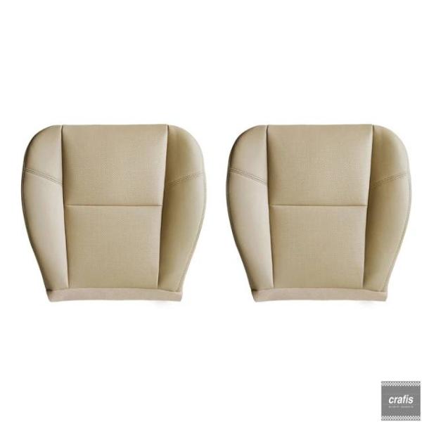 並行輸入品 キャデラック エスカレード 2007-2014 用 フロント シートクッション ボトム シートカバー ベージュ パーツ 部品