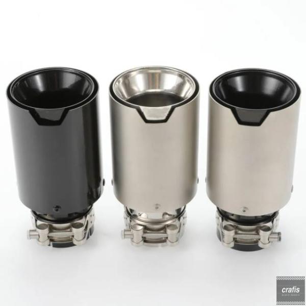 並行輸入品 BMW M2 F87 M3 F80 M4 F82 F83 M5 F10 m6 F12 F13 用エキゾーストチップパフォーマンス マフラー パイプ 