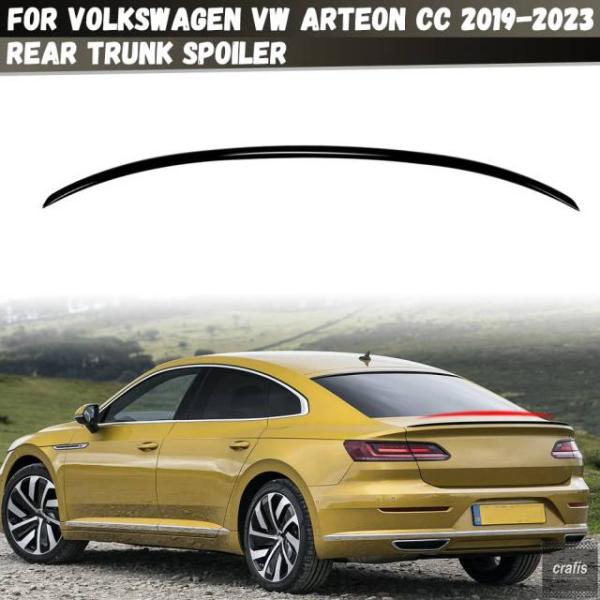 並行輸入品 フォルクスワーゲン VW アルテオン CC 2019 - 21 2022 2023 車用 テールウィング 固定式ウィンド スポイラー リアウィング 装飾 アクセ パーツ 部品