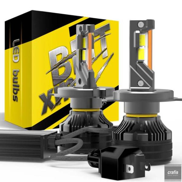 並行輸入品 VW BMTxms Canbus H1 H9 H7 H4 LED ハイ ロービーム ヘッドライト ゴルフ ジェッタ パサート B4 B5 B6 B8