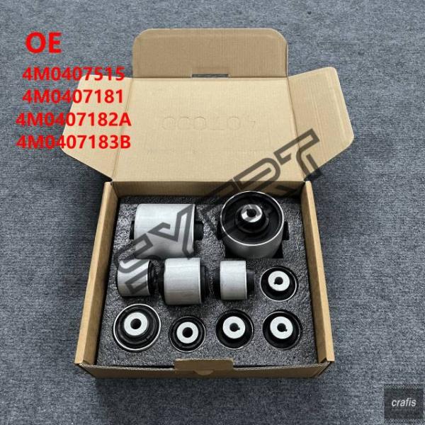 並行輸入品 アウディ コントロールアーム ブッシングキット フロント サスペンション A8 Q7 3.0T VW トゥアレグ ベントレ 10個 4M040718