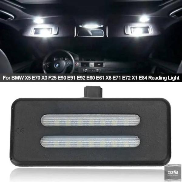 並行輸入品 BMW X5 E70 X3 F25 E90 E91 E92 E60 E66 E71 E84 用車内 LED インテリア サンバイザー バニティミラー
