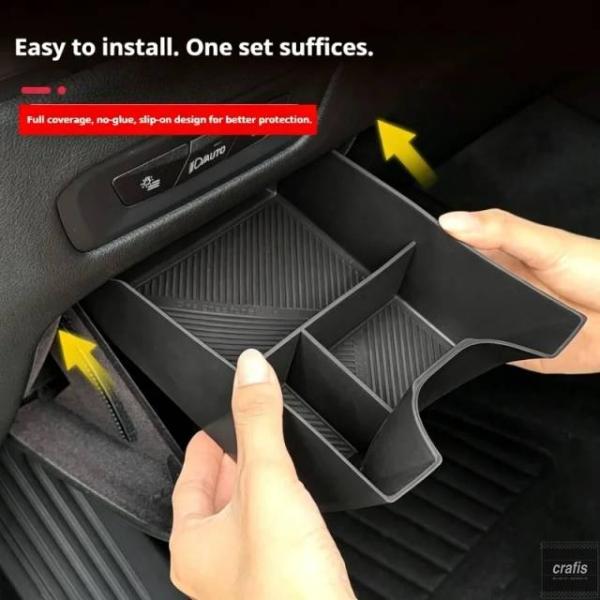 並行輸入品 BMW X5 X6 X7 G06 G07 G05 2019-2026 用 メインドライバー トレイ パレットケース オーガナイザー 車内 アクセサリ