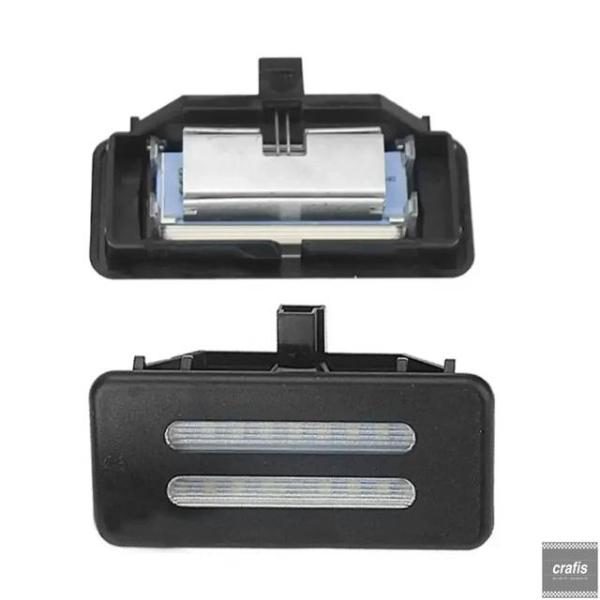並行輸入品 BMW X5 E70 X3 F25 E90 E91 E92 E60 E66 E71 E84 用 LED 車内 サンバイザー バニティミラーランプ 1