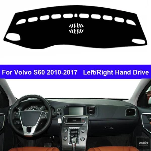 並行輸入品 ボルボ S60 用カー ダッシュボードカバー カーペットケープオーディオ プロテクター クッションなし 2010-13 2014-16 パーツ 部品