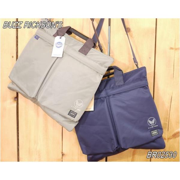 BUZZ RICKSON'S バズリクソンズ ポーター 2WAYヘルメットバッグ セージ
