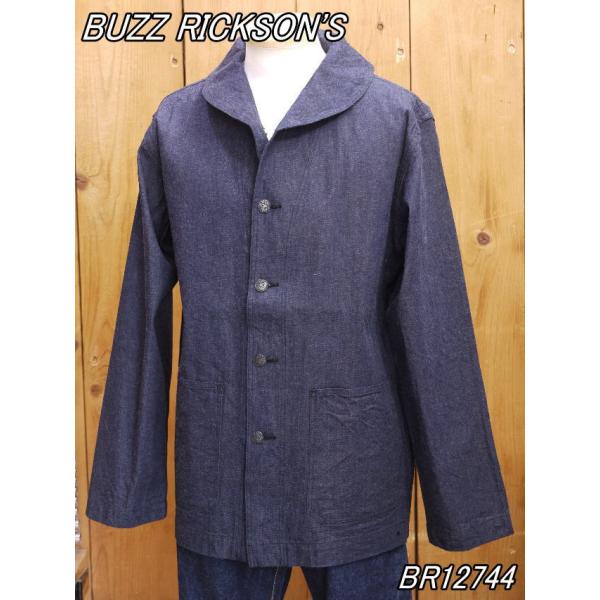 バズリクソンズ 　ダンガリージャンパー　40 BR12744 BUZZ RICKSON'S バズリクソンズ U.S NAVY ダンガリージャンパー