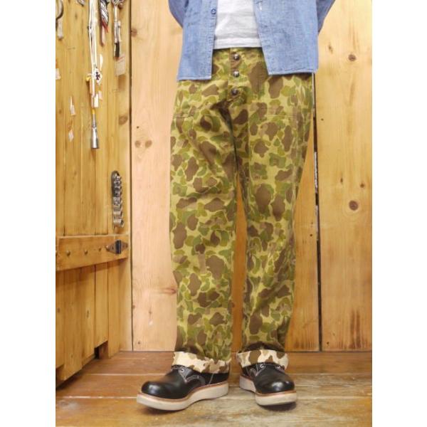 BUZZ RICKSON'Sカモフラージュ・リバーシブルパンツ/br41224 BUZZ RICKSON'S(バズリクソンズ)USMC M-1942・迷彩リバーシブル