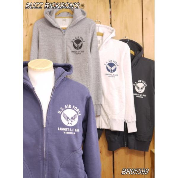 BUZZ RICKSON'S バズリクソンズ US AIR FORCE フルジップパーカー