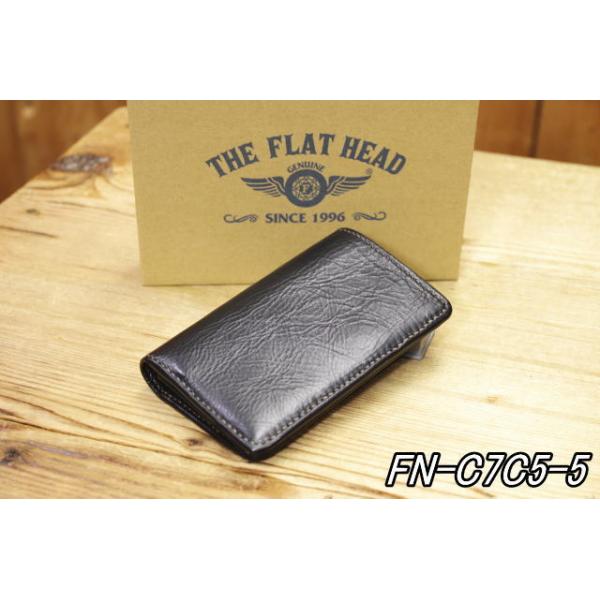 THE FLAT HEAD ウォレット ディアスキン キルティング ミニジップウォレット FN-WSZ4-7B5