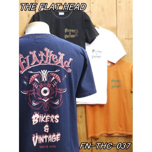 CLUB HARLEY × THE FLAT HEAD コラボTシャツ 40 CLUB HARLEY × THE FLAT HEAD コラボTシャツ 40 - メルカリ