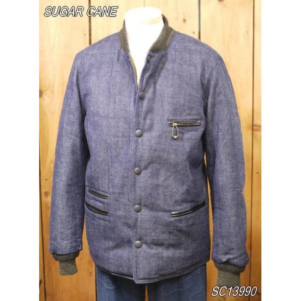 SUGAR CANE シュガーケーン 11oz.デニム ダウンジャケット SC13990