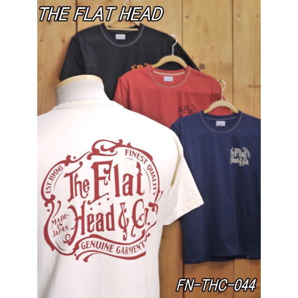 The Flat Head フラットヘッド Tシャツ FN-THC-044 THE FLAT