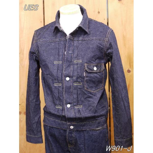 専用　UES ウエス デニム Gジャン 1st craft-ac_w901-j