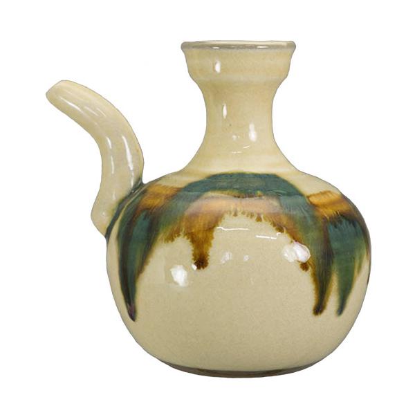 酒器 龍門司焼 からから 徳利 350cc 三彩 : うつわの店 クラフトなかつ