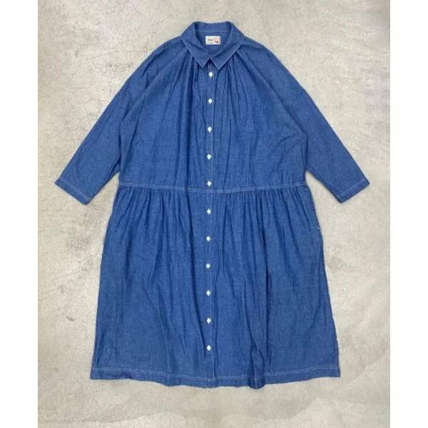 graphzero（グラフゼロ） ドロップワンピース ライトインディゴ / 岡山