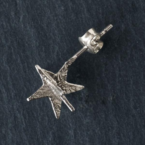 sasakihitomi(ササキヒトミ) お星さまシングルピアス シルバー925 片耳 / 佐々木ひとみ アクセサリー 作家 ブランド レディース 手作り ハンドメイド 小さめ