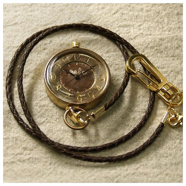 手作り懐中時計 ハンドメイド 渡辺工房 S-WATCH懐中-B1アラビア数字