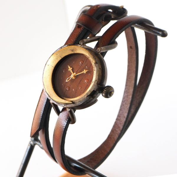 vie　ハンドメイドウォッチ　腕時計　ヴィー　牛皮ブレスレット　赤　黒　クォーツ 楽天市場】【vieハンドメイドウォッチ】【オーダーメイド】機械