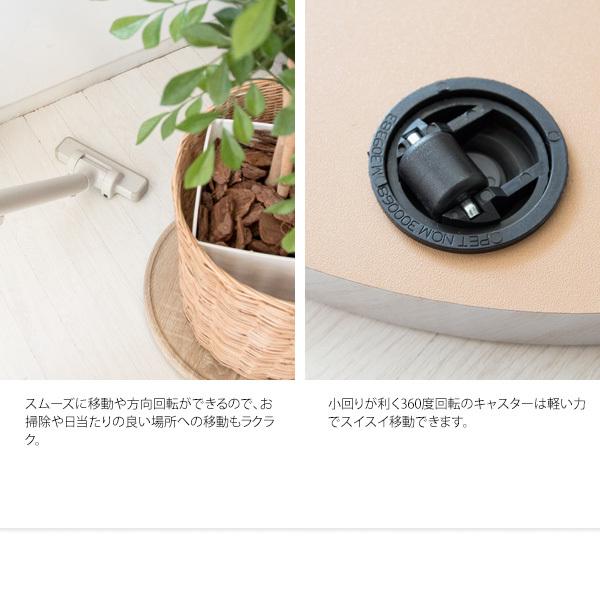 鉢置き キャスター付き プランタースタンド 可動 回転 移動鉢台 鉢皿