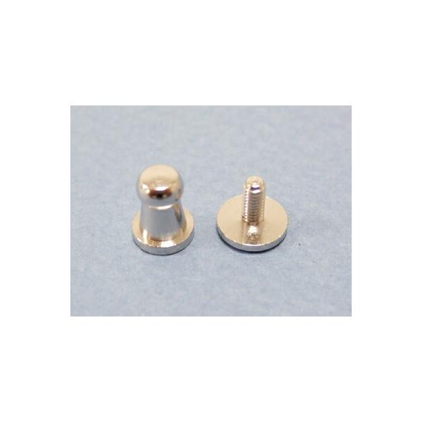 ギボシ（ニッケル）　6mm　2コ入