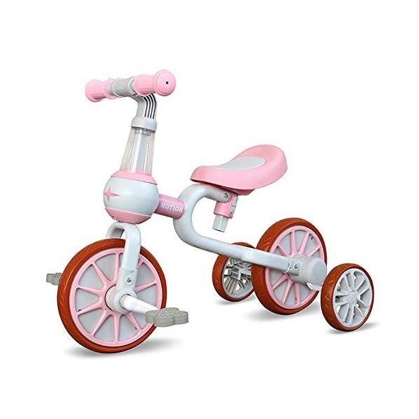 Maydolly（メイドリ）4in1 ベビーストライダー・三輪車・ベビーウォーカー・
自転車 ペダル外す可能なランニング - mtv 自転車
