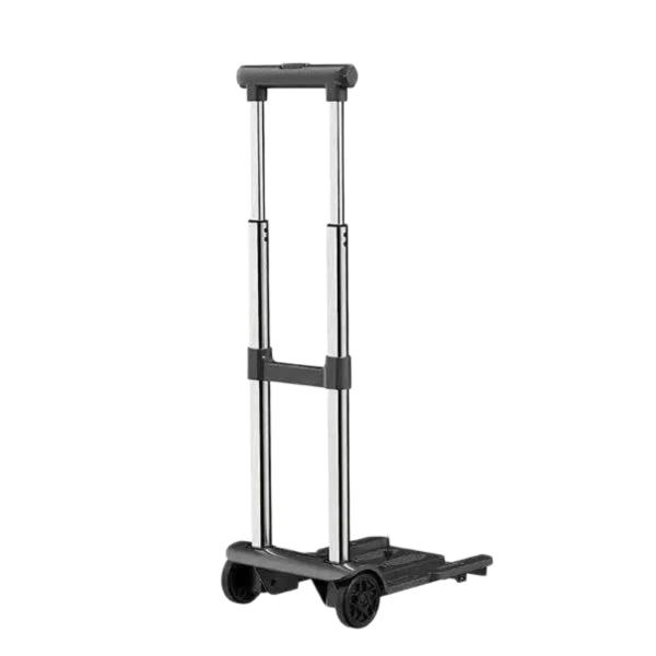 Hayexiha キャリーカート 折り畳み式 軽量 コンパクト 台車 - 耐荷重50kg/静音2輪/3段ハンドル調整/固定ベルト付 引越し・