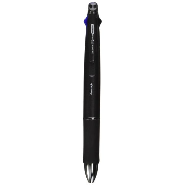 ゼブラ クリップオンマルチ1000 4色ボールペン+シャープ0.5黒 B4SA2-BK