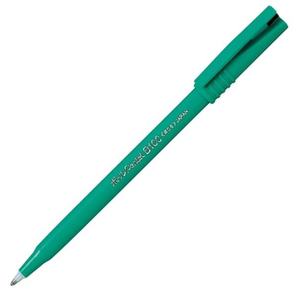 ぺんてる 水性ボールペン ボールぺんてる 細字 黒 B100-AD