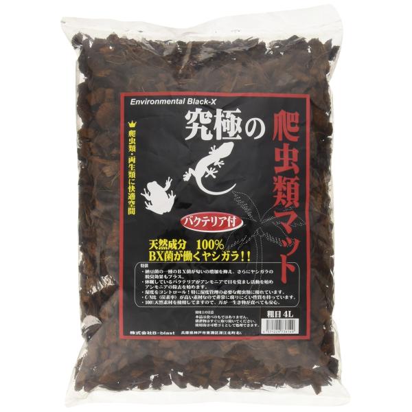 ビーブラスト (B-blast) 究極の爬虫類マット 粗目 4L