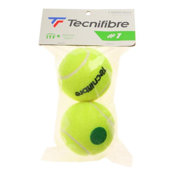 テクニファイバー Tecnifibre テニステニスボール stage1 ステージ1 2球入 TBP2GR1