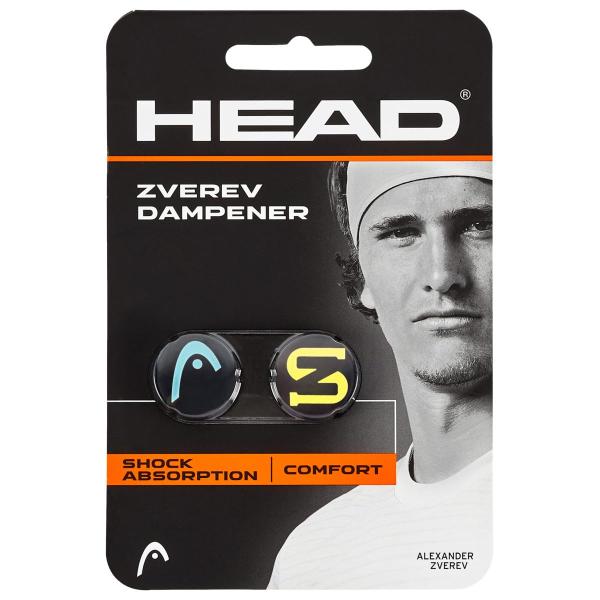 ヘッド HEAD テニス振動止め Zverev Dampener 2 pcs Pack ズべレフ・ダンプナー 2個入 285120-BLYW
