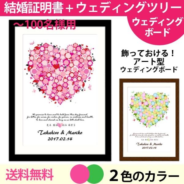 ウェルカムボード ゲストブック 結婚証明書 ウェディングツリー 100名様まで 結婚式 参加型 芳名帳 二次会 ウェルカムスペース 送料無料 Buyee Buyee Japanese Proxy Service Buy From Japan Bot Online