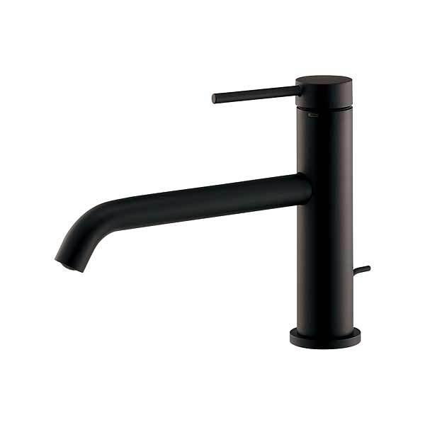 シングルレバー混合栓 マットブラック 183-222-D カクダイ KAKUDAI 水