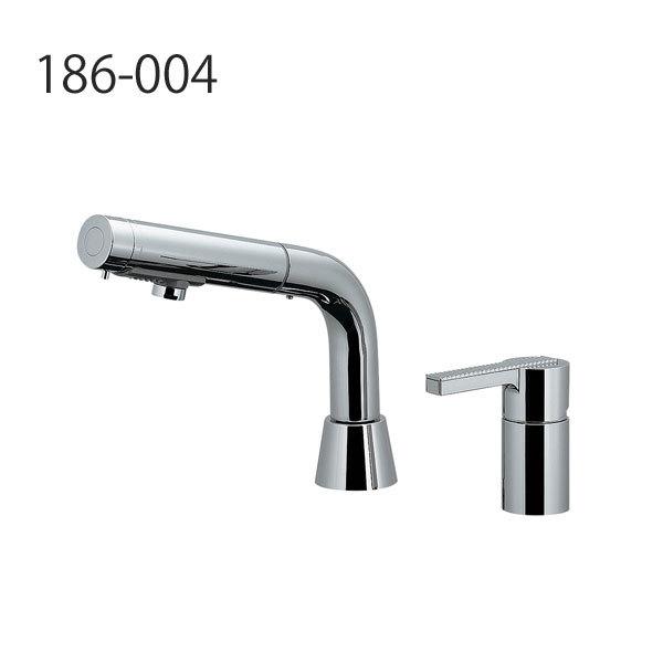 カクダイ シングルレバー引出し混合栓 186-004 (水栓金具) 価格 カクダイ シングルレバー引出し混合栓 186-004 (水栓金具) 価格
