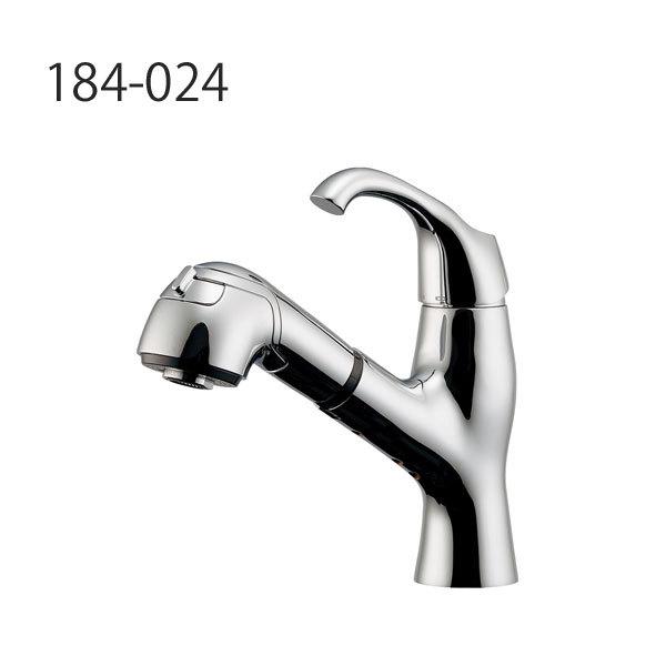 カクダイ シングルレバー引出し混合栓 184-024 (水栓金具) 価格 カクダイ シングルレバー引出し混合栓 184-024 (水栓金具) 価格